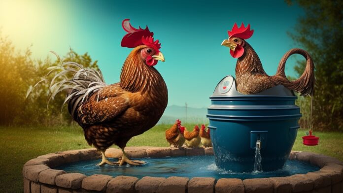 chicken waterer