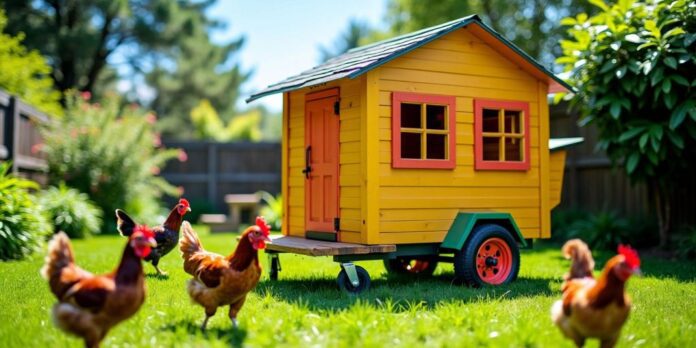 Chicken Coop on Wheels