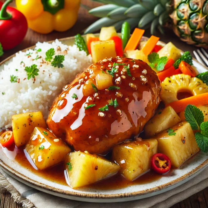 Sweet Hawaiian Crockpot Chicken