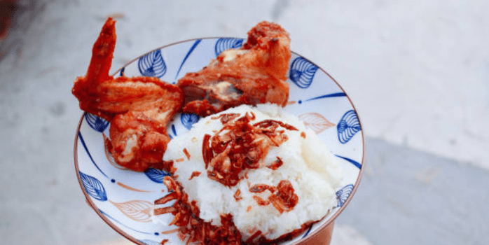 Signature Fried Chicken In Plate