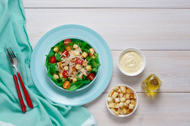 The delicious Chicken Tahini Salad Dish featuring tender chicken, fresh vegetables, and a creamy tahini dressing, beautifully presented in a bowl.